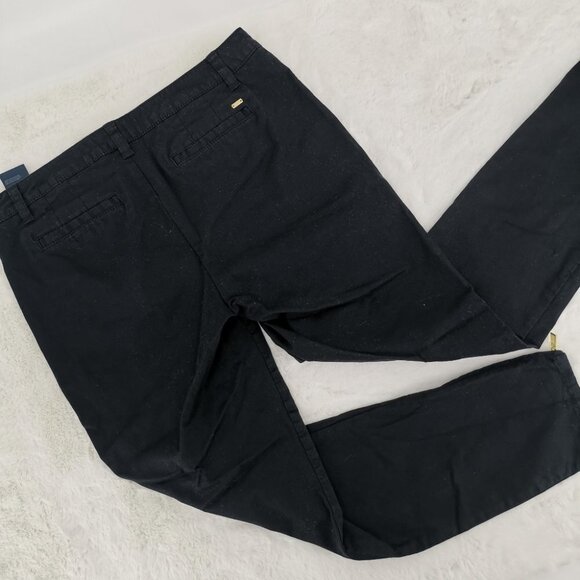 Tommy Hilfiger Women's 6 Mid Cotton Zipper Pants - Picture 5 of 10